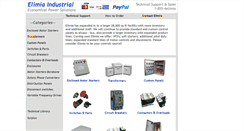 Desktop Screenshot of elimiaindustrial.com